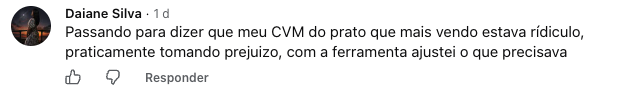 Depoimento de Daiane Silva sobre o Precifica IA