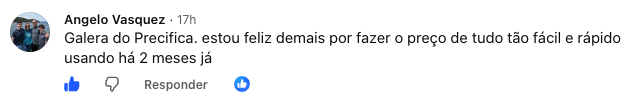 Depoimento de Angelo Vasquez sobre o Precifica IA